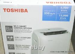 Toshiba WiFi STANDING Portable Air Conditioner/Dehumidifier