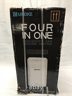 Ukoke 4-In-1 Portable Air Conditioner Dehumidifier Fan Wifi Alexa USPC01W