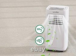 Waykar 9000 BTU 3-in-1 Portable AC Unit Air Conditioner, Cooling, Dehumidifier, Fan