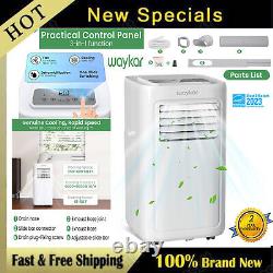 Waykar 9,000 BTU 3-in-1 Portable Air Conditioner & Dehumidifier & Fans AC Unit