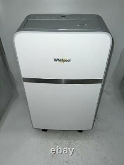 Whirlpool 10000 BTU (6500 BTU DOE) Portable AC with Remote in White