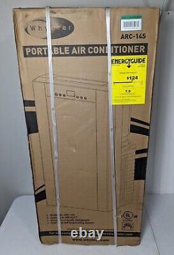 Whynter 14000 BTU Portable Air Conditioner with Dehumidifier & Remote (ARC-14S)