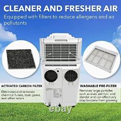 Whynter ARC-110WD 11000 BTU Portable Air Conditioner with Dehumidifier and Fa
