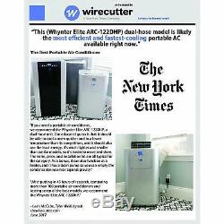 Whynter Elite Portable Air Conditioner 12000 BTU Dual Hose Digital New