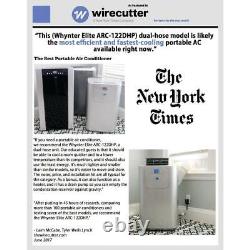 Whynter Elite Portable Air Conditioner Heat Drain Pump Dehumidifier 12000 BTU