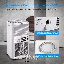 WiFi Portable Air Conditioner 4-in-1 AC Unit for Room with Cooling, Dehumidifier