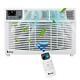 Window Air Conditioner 10,000 Btu Window Remote Control 3 Modes & 24hr Timer