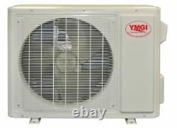 YMGI 12000 BTU AC DC Ductless Mini Split Air Conditioner Up to 32 SEER 3 panels