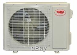 YMGI 12000 BTU Hybrid Solar Ductless Mini Split Air Conditioner heat pump KQA
