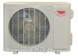YMGI 12000 BTU Solar Assist Ductless Mini Split Air Conditioner Heat Pump CA