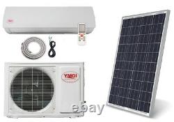 YMGI 1.5 Ton 18000 BTU Solar Hybrid Ductless Mini Split Air Conditioner Heat Pum