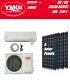 Ymgi 24000 Btu Solar Hybrid Mini Split Ductless Air Conditioner With Solar Panel