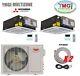Ymgi 30000 Btu 21 Seer Dual Zone Ductless Mini Split Air Conditioner Cool Heat