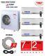Ymgi 36000 Btu 3 Tri Zone Ductless Mini Split Air Conditioner Heat Pump 21