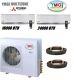 Ymgi 42000 Btu18k+24k Two Zone Ductless Mini Split Air Conditioner Heat Pump