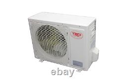 YMGI 9000 BTU Ductless Mini Split Air Conditioner Heat Pump 115V Heat Cool Bas