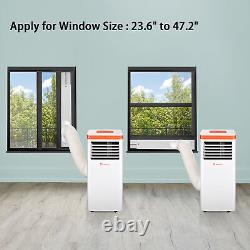 Yescom 4-in-1 10,000 BTU Portable Air Conditioner Dehumidifier with Window Kit