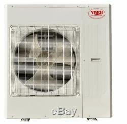 Ymgi 48000 Btu Quad Zone Ductless Mini Split Air Conditioner Heat Pump 4x12000