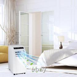 Zokop 12000 BTU (7760BTU CEC) Air Conditioner 3-in-1 Portable Cooling Fan White
