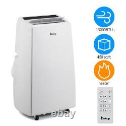 Zokop 13,000 BTU Air Conditioner Indoor Portable Dehumidifier Fan Heater AC Unit