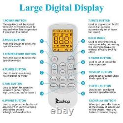 Zokop 4-IN-1 12000 BTU Mini Split Air Conditioner Heat Pump Remote 19 Seer New