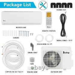 Zokop 4-IN-1 12000 BTU Mini Split Air Conditioner Heat Pump Remote 19 Seer New