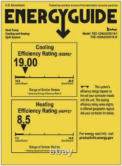 Zokop 4-IN-1 12000 BTU Mini Split Air Conditioner Heat Pump Remote 19 Seer New