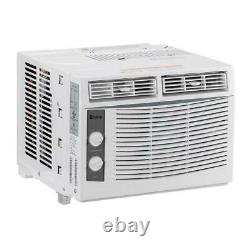 Zokop 5000 BTU Window Air Conditioner AC Cooler Unit Dehumidifier Fan Knob White