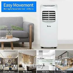 Zokop Home 8000BTU(5500 BTU DOE) Portable Air Conditioner Dehumidifier Fan White