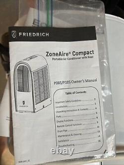 ZoneAire Compact Portable Air Conditioner With Heat