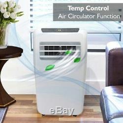 10 000 Btu Climatiseur Portable Cool & Heat, Dehumidifier A / C + Ventilateur À Distance
