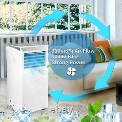 10,000 Btu Climatiseur Portable Ventilateur De Déshumidification De Refroidissement Avec Mode Remote 3