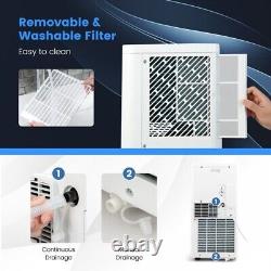 5000 BTU 3 en 1 Climatiseur Portable Avec Ventilateur Déshumidificateur Refroidissement Puissant