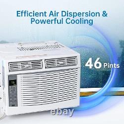 6000 Btu Air Climatiseur Fenêtre Ac Déshumidificateur Et Ventilateur Télécommande / Contrôle D'application