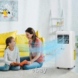 8000 BTU Climatiseur Portable 3-en-1 Refroidisseur Déshumidificateur Ventilateur + Télécommande & Wifi