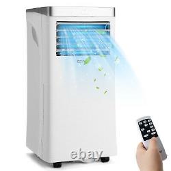 8000 Btu Air Cooler 3-en-1 Air Conditionné Portable Avec Déshumidificateur Blanc