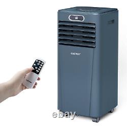 8000 Btu Climatiseur Portable Avec Télécommande 3-en-1 Refroidisseur D'air Avec Séchage