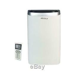 Air Soléaire 12 000 Btu Ashrae Portable Climatiseur Avec Télécommande, Blanc