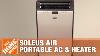 Air Soléaire 13 000 Btu Portable Climatiseur Et Chauffage Avec Dehumidifier Home Depot