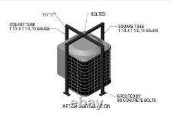 Cage pour unité de climatisation