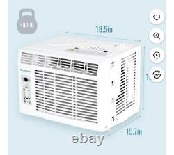 Climatiseur Keystone 6000 BTU Monté sur fenêtre numérique blanc