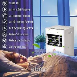 Climatiseur Mobile Homcom Avec Refroidissement Rc Déshumidifiant Ventilateur 5000 Btu