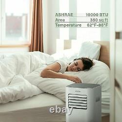 Climatiseur Portable 10 000 Btu Ac Déshumidificateur D'unité Ventilateur De Refroidissement 300 Sq. C'est-à-dire Qu'il N'y A Pas De
