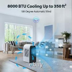 Climatiseur Portable 2021 8000btu Déshumidificateur D'unité Ac Refroidissement Jusqu'à 350