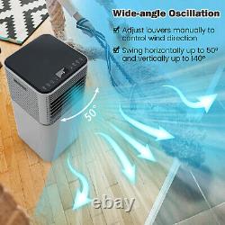 Climatiseur Portable 8000 Btu 3-en-1 Refroidisseur D'air Avec Ventilateur Et Déshumidificateur