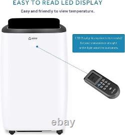 Climatiseur Portable 8 000 Btu Avec Déshumidificateur Intégré Et Mode Ventilateur, Porta