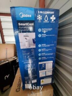Climatiseur Portable Intelligent Midea 10000 Btu, Déshumidificateur, Ventilateur, 3-en-1 Ac