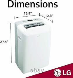 Climatiseur Portable Lg 8 000 Btu (5 500 Btu Doe) Avec Déshumidificateur, Lp0817wsr