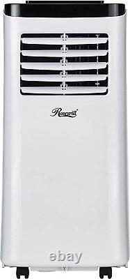 Climatiseur Portable Rosewill 7000 Btu, Ventilateur Ac Et Déshumidificateur 3-en-1 Blanc