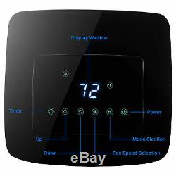 Climatiseur Portable Ventilateur Déshumidificateur, 8000 Btu 3-en-1 Ac, Installation Facile